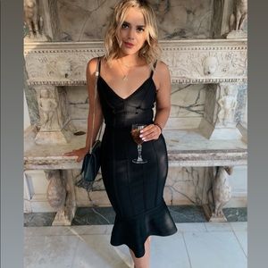 Black Venus bandage dress - size S